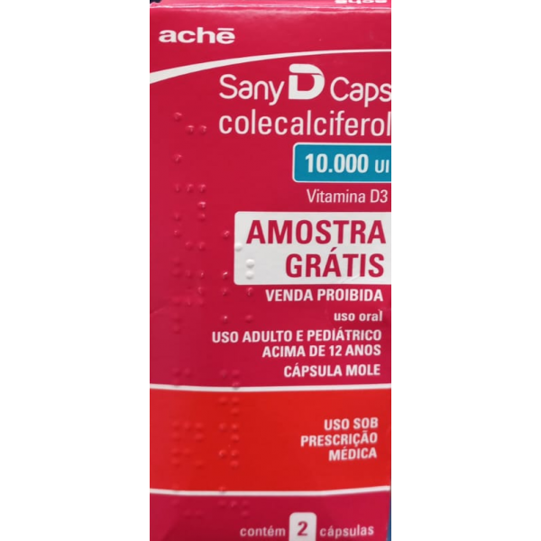 SANY D COLECALCIFEROL 10.000UI 2 CÁPSULAS